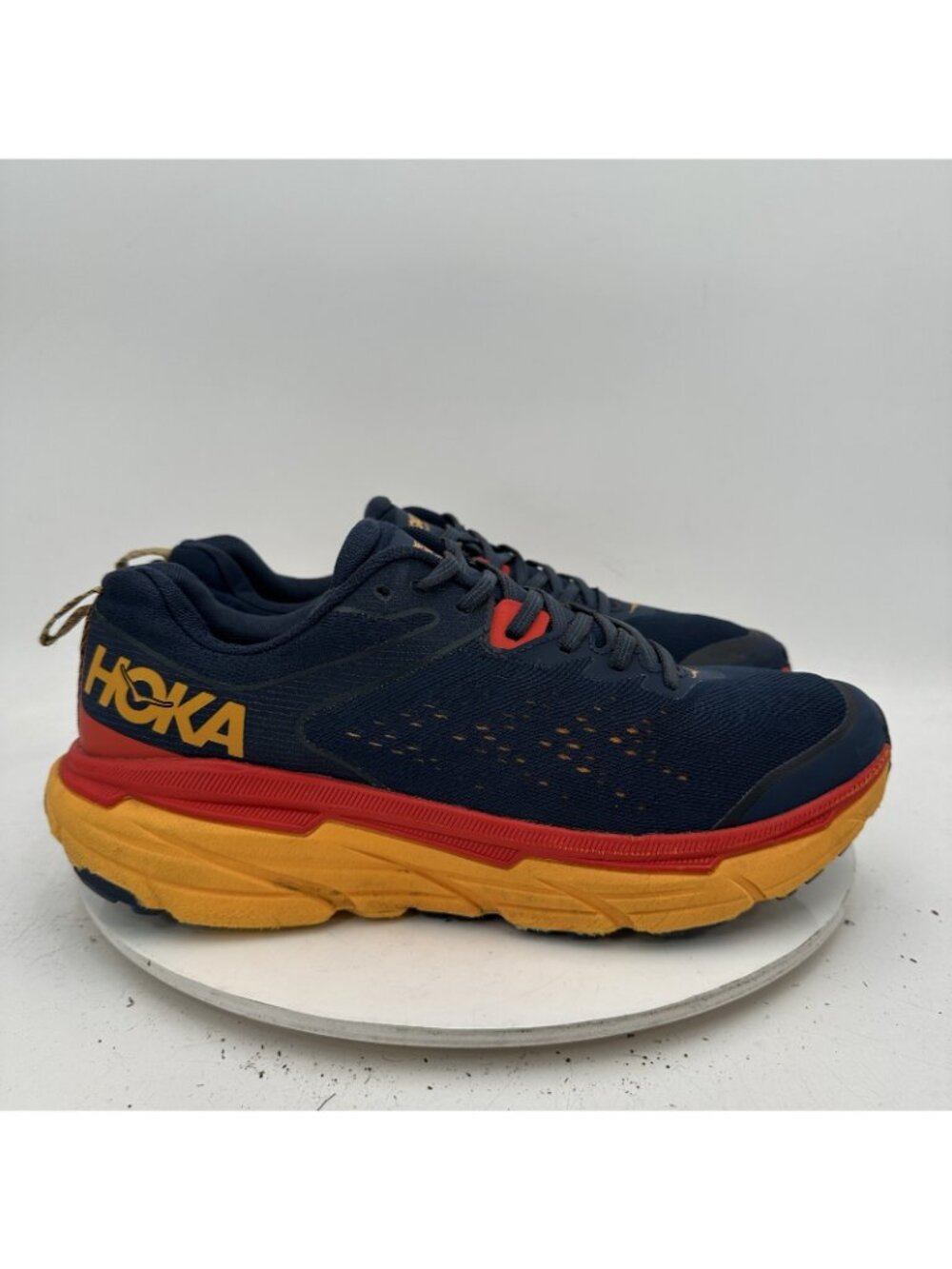 Hoka One Challenger ATR 6 Men Size 11D 1106510 OSRY Outer Space Yellow Shoes - Picture 2 of 11